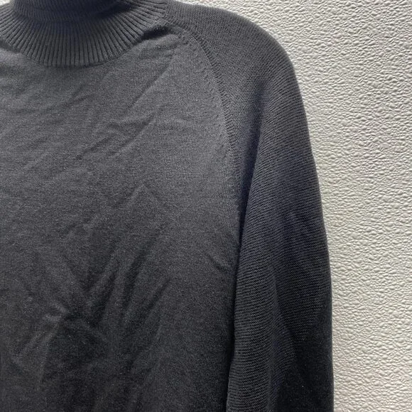 SEASE Men’s Whole Lightweight 100% Wool Turtleneck Sweater